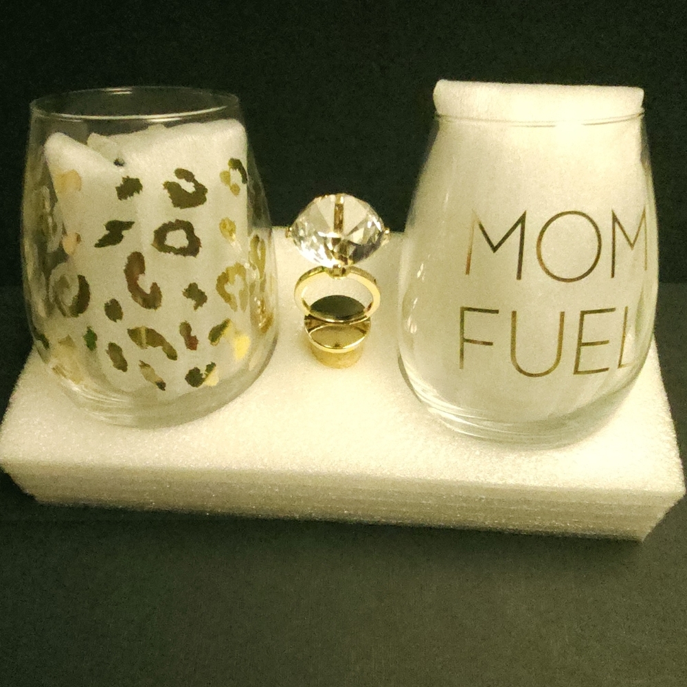 Arcadia Labs MOM FUEL Wine Glasses